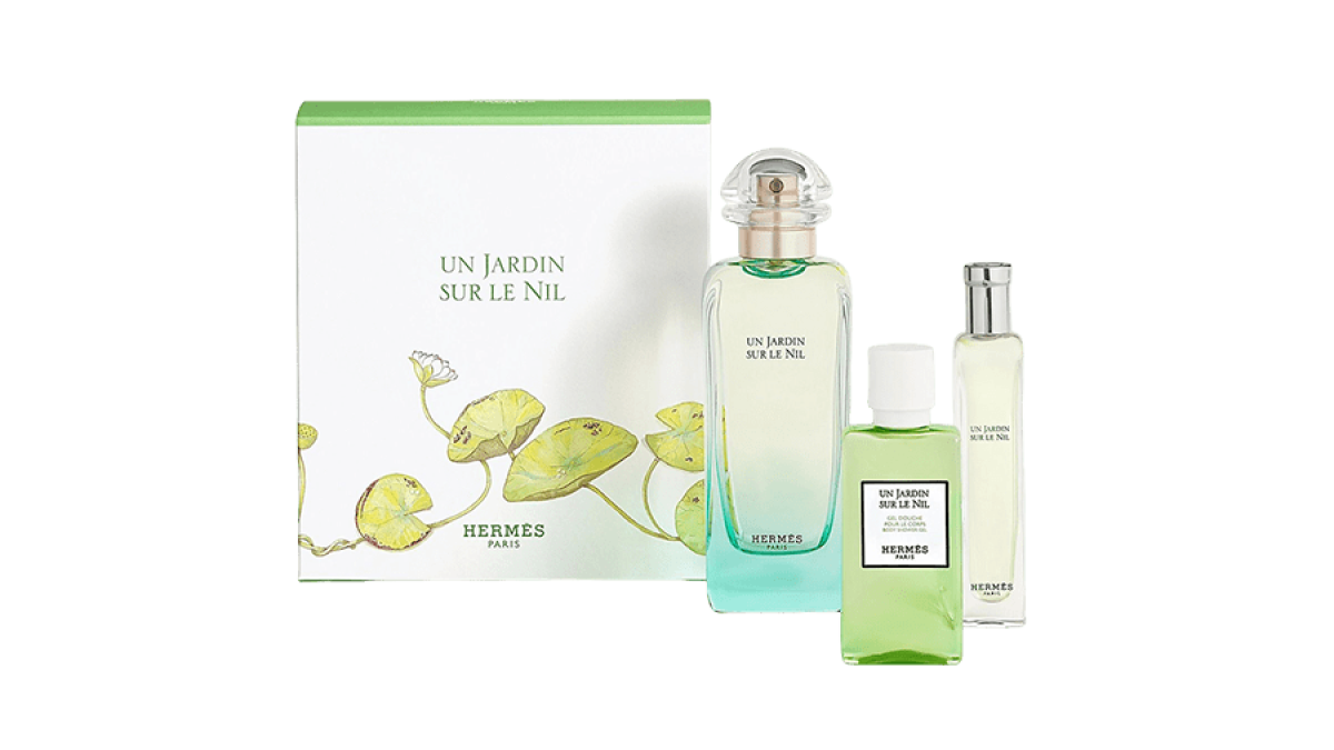 Set Hermes Un Jardin Sur Le Nil (EDT 100ml + EDT 15ml + Sữa Tắm