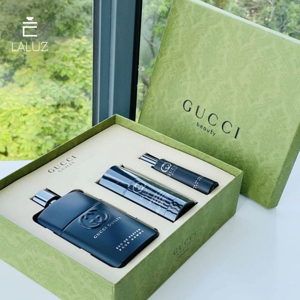 Gift Set Gucci Guilty Pour Homme 3pcs