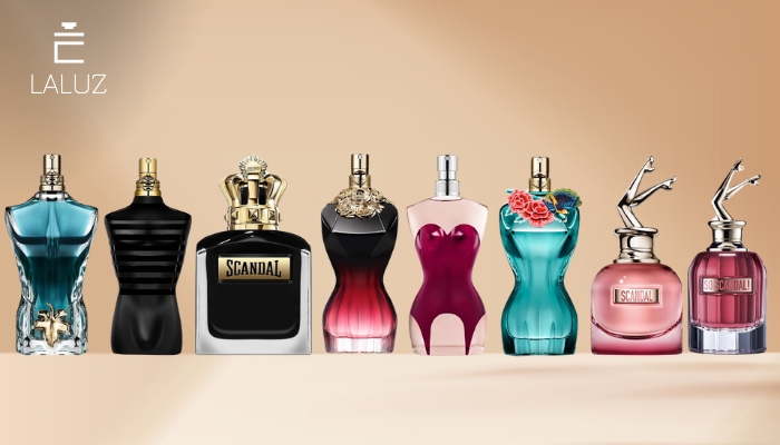 Thiết kế của chai Perfume Jean Paul Gaultier