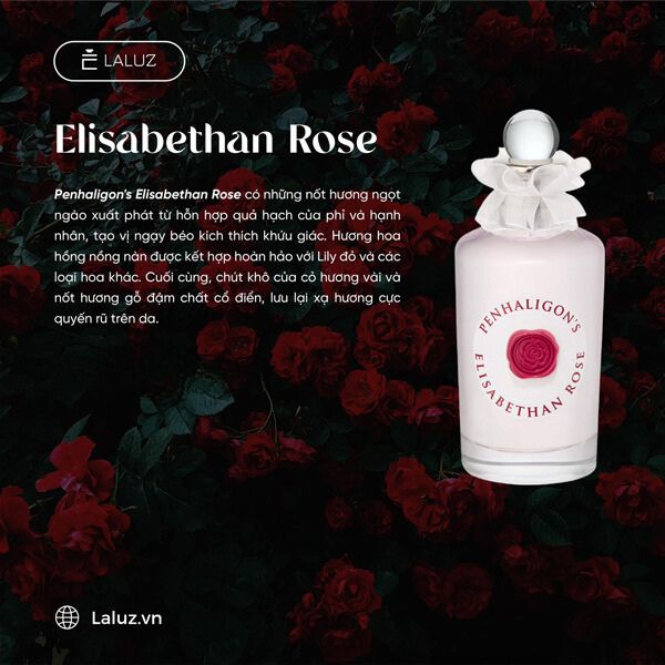 Nước hoa nữ Penhaligon’s Elisabethan Rose cao cấp chính hãng