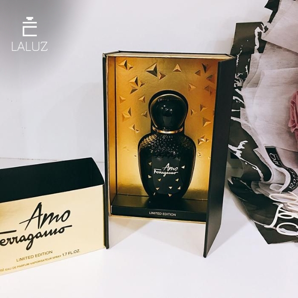 Perfume Salvatore Ferragamo Amo Limited Edition màu đen quyến rũ