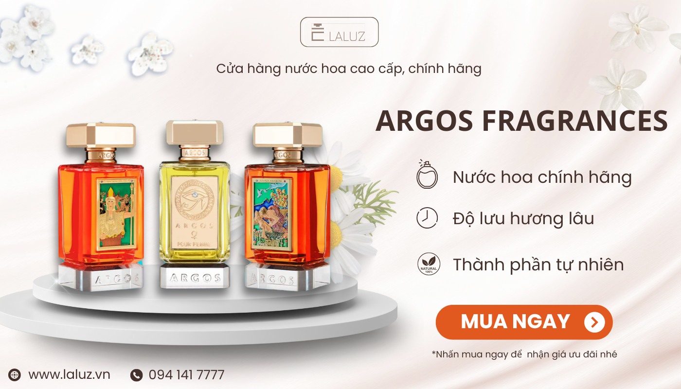 Địa chỉ mua nước hoa argos fragrances chính hãng, giá rẻ tại LALUZ