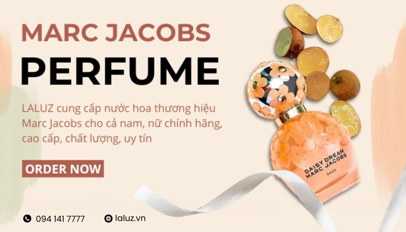 LALUZ phân phối nước hoa Marc Jacobs chính hãng, giá tốt