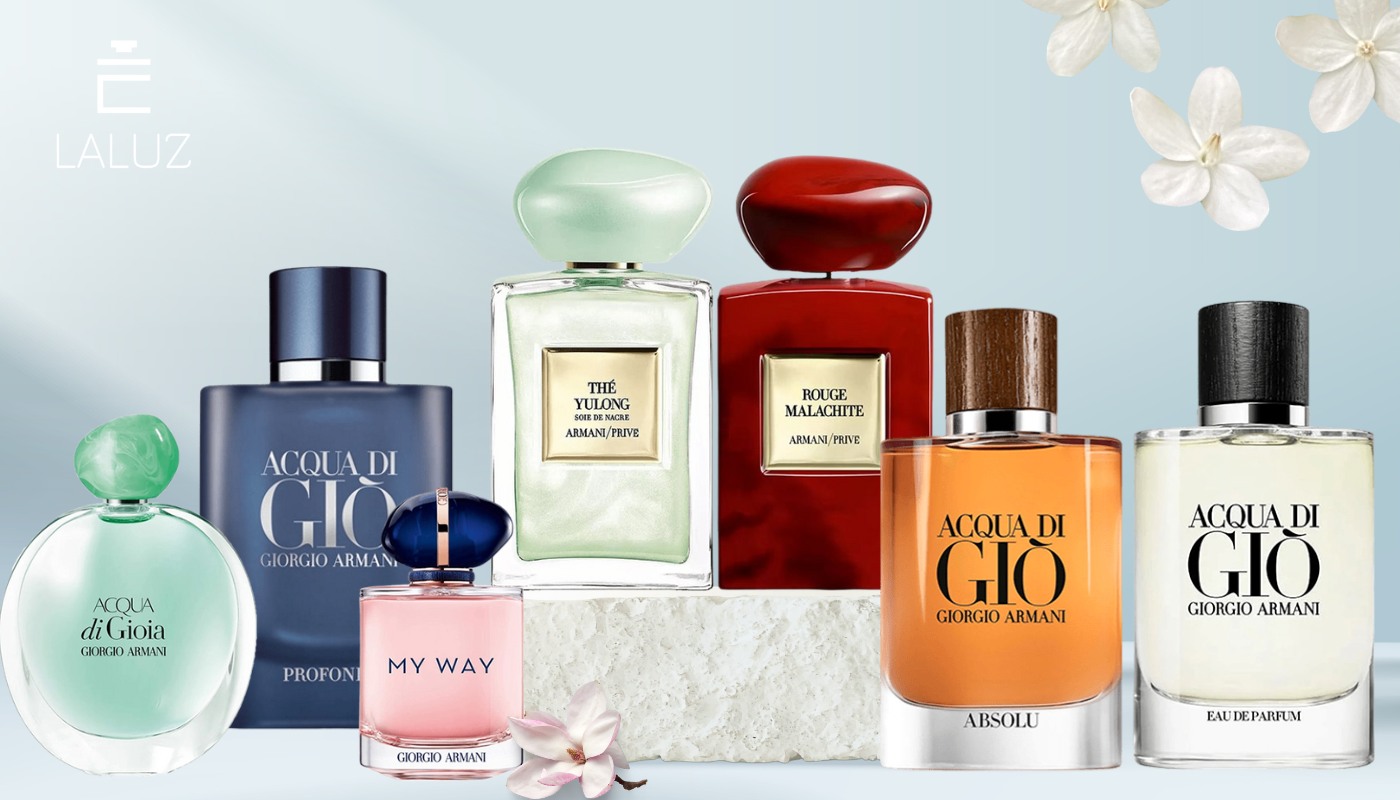 Nước hoa Giorgio Armani đa dạng