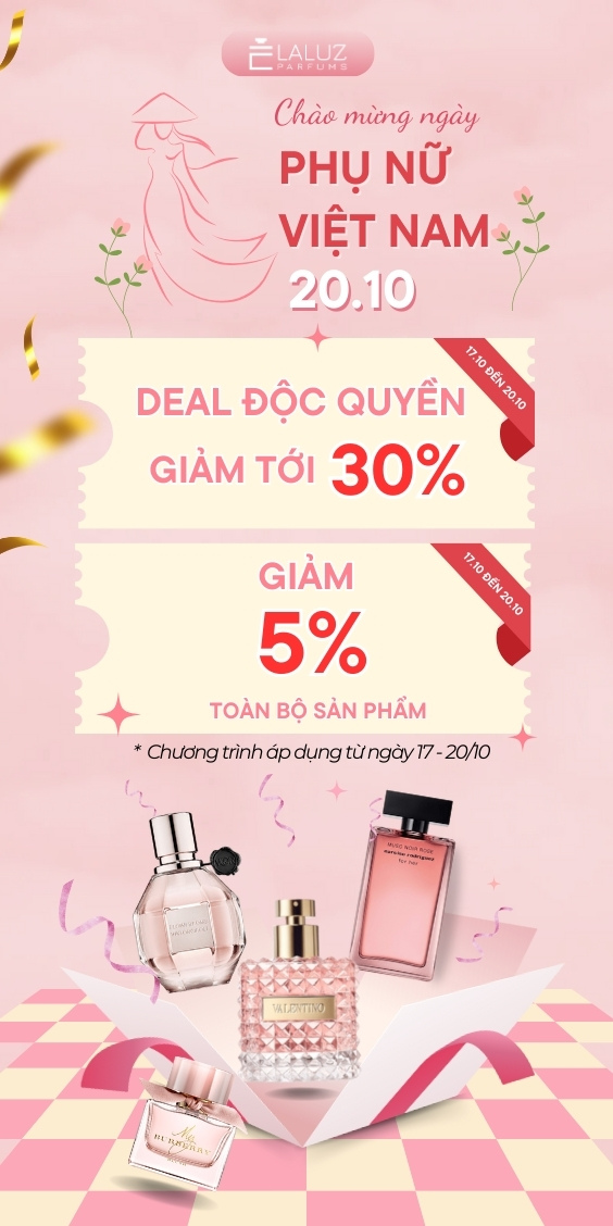 Chương trình giảm giá 20/10