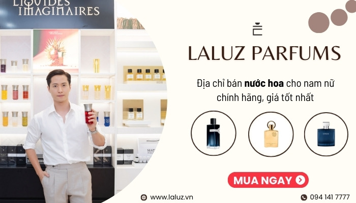 LALUZ mang đến những chai nước hoa chất lượng, đa dạng mẫu mã 