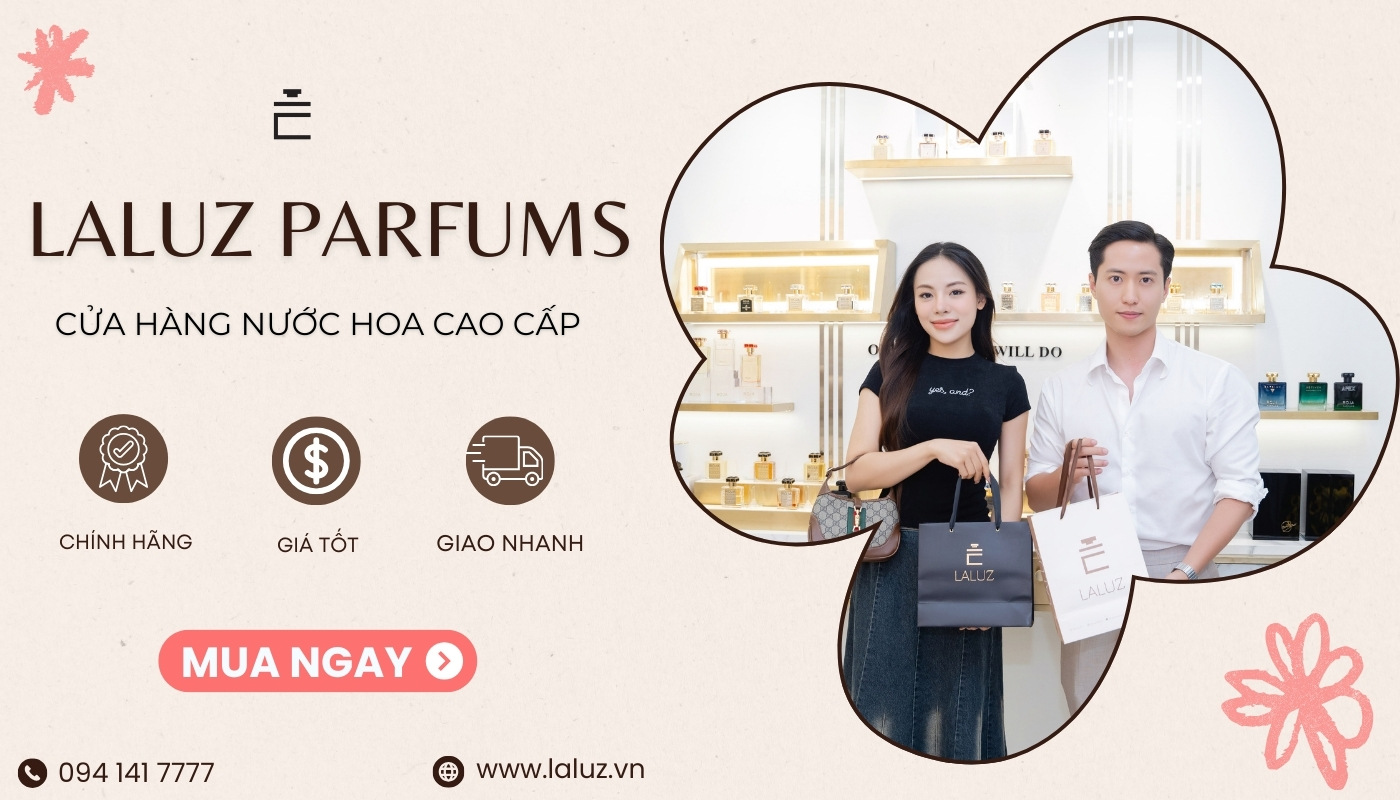 Mua nước hoa làm quà tặng ngày Phụ nữ Việt Nam tại LALUZ