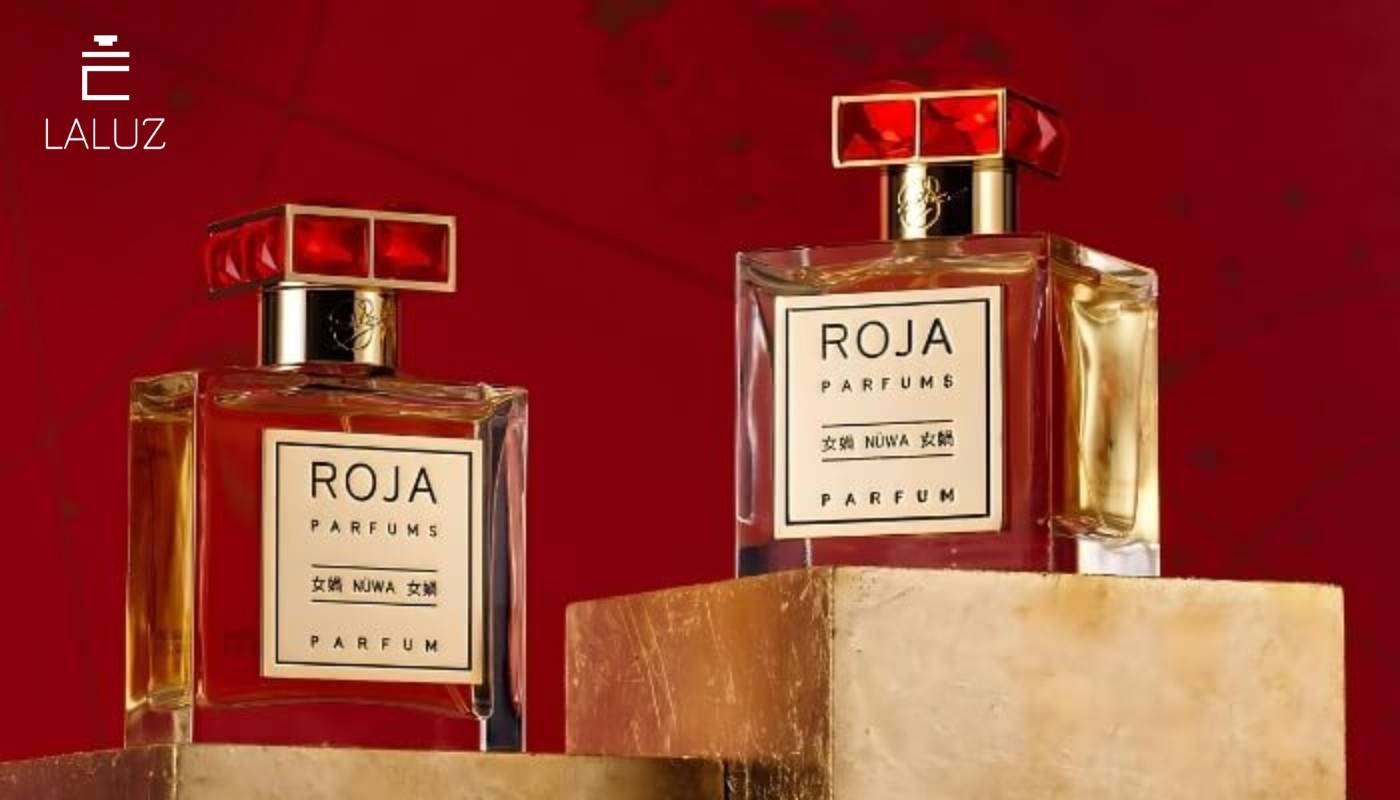 Chai nước hoa đỏ Roja Parfums Nüwa Parfum sang trọng