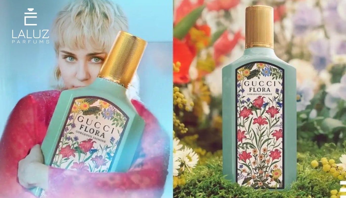 Mẫu nước hoa Gucci Flora Gorgeous Jasmine EDP với thiết kế độc đáo và ấn tượng