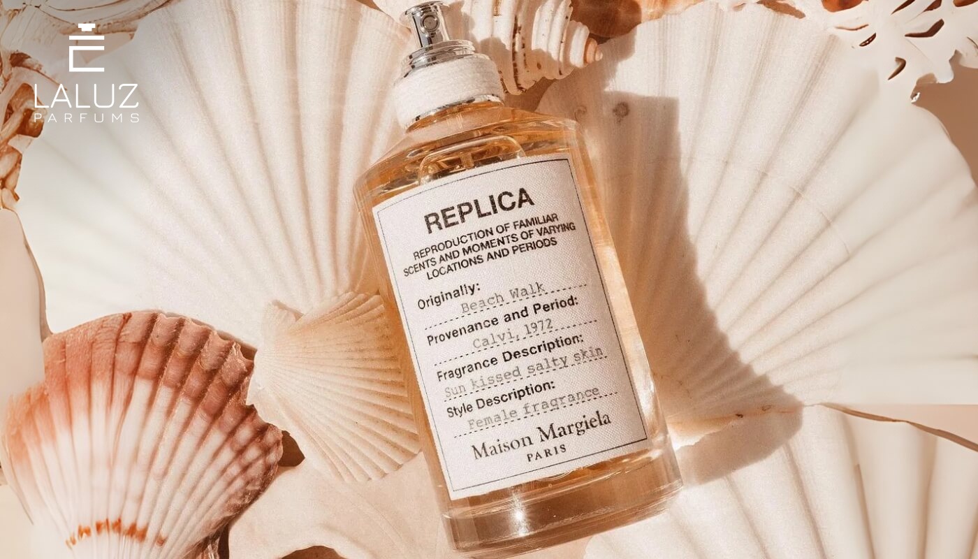 Nước hoa Maison Margiela Replica Beach Walk EDT mang đến cảm giác như một buổi dạo chơi trên bãi biển