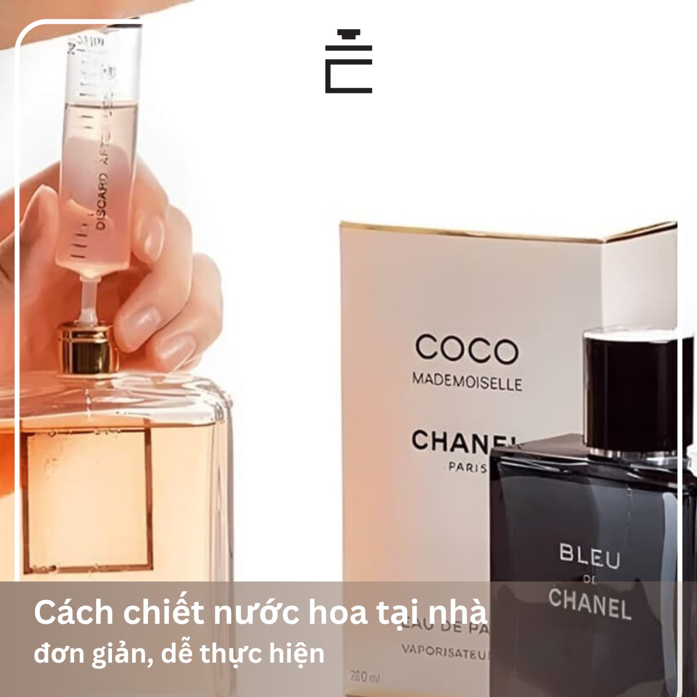 Cách chiết nước hoa sang chai nhỏ đơn giản ngay tại nhà