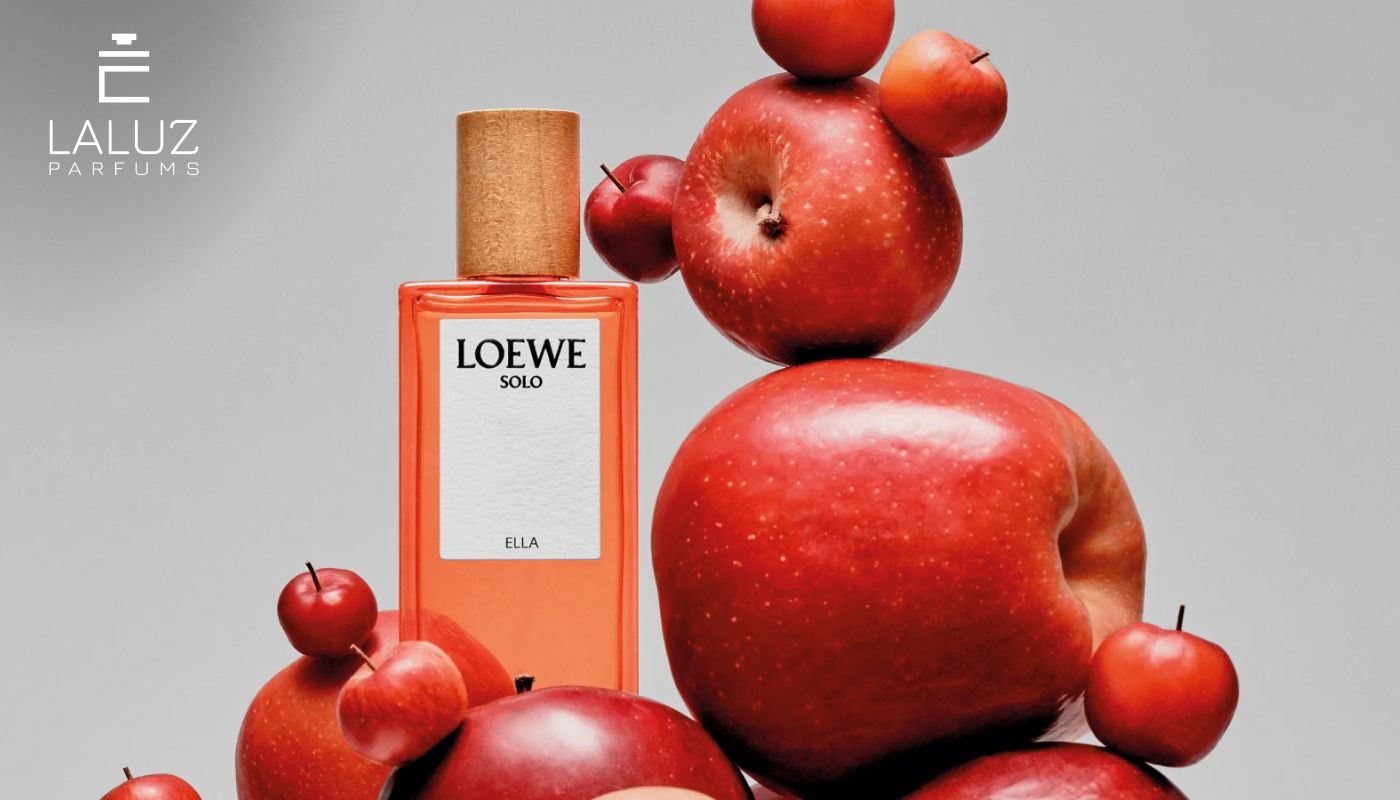 Chai nước hoa màu cam Loewe Solo Ella EDT